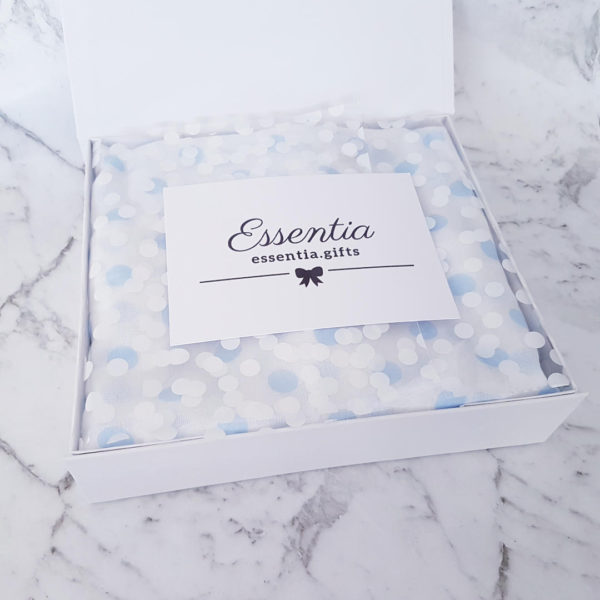 Essentia Gifts Blue Boy Gift Box with Gift Card