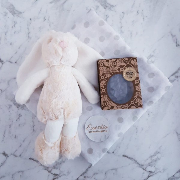 Personalised Gift Baby Choc Buds Bunny Essentia