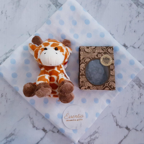 Personalised Gift Baby Choc Buds Giraffe Essentia